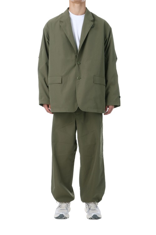 TECH LOOSE 2B JACKET RIPSTOP - OLIVE (BJ-30025W) | セレクト