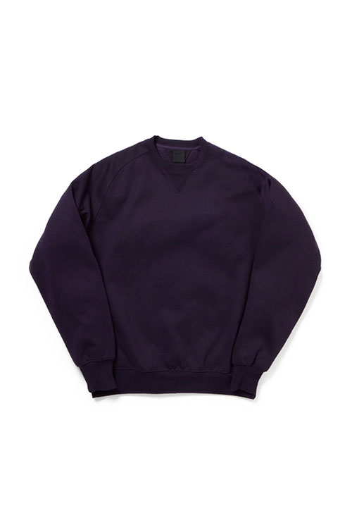TECH SWEAT CREW FREEDOM SLEEVE - PURPLE (BE-51025W) | セレクト