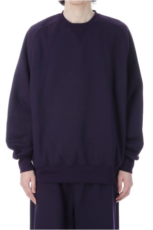 TECH SWEAT CREW FREEDOM SLEEVE - PURPLE (BE-51025W)