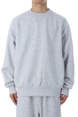 TECH SWEAT CREW FREEDOM SLEEVE - HEATHER GRAY (BE-51025W)