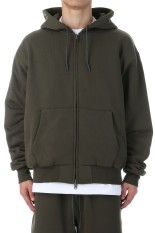 TECH SWEAT DOUBLE FACE PARKA - BROWN KHAKI (BE-54025W)