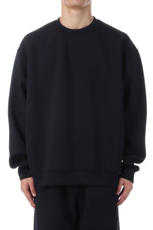 TECH SCUBA KNIT CREW - BLACK (BE-60025W)