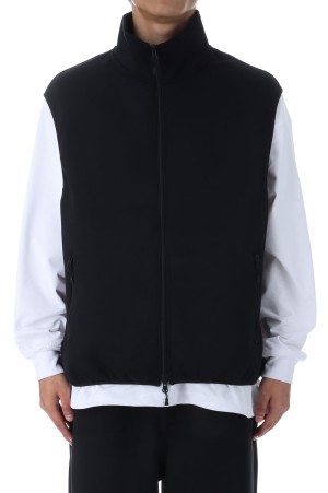 トップス TECH SCUBA KNIT STAND COLLAR VEST DAIWA PIER39 (ダイワピア39) TECH SCUBA KNIT STAND COLLAR