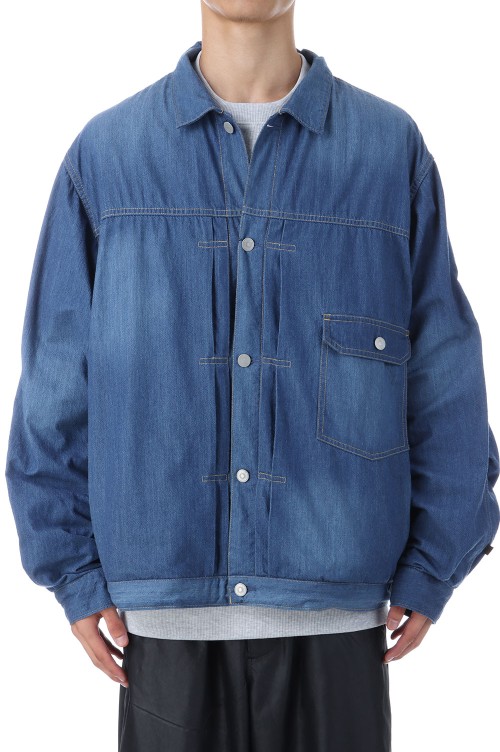 TECH DENIM JACKET - INDIGO (BJ-41025W) | セレクトショップ