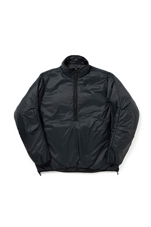 TECH REVERSIBLE PULLOVER PUFF JACKET - BLACK (BW-62025W