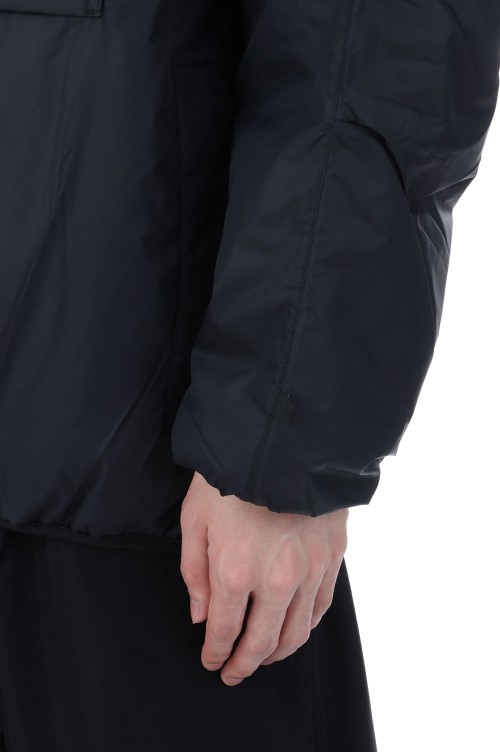 TECH REVERSIBLE PULLOVER PUFF JACKET - BLACK (BW-62025W