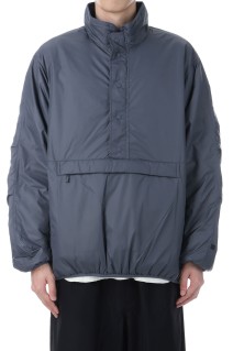 TECH REVERSIBLE PULLOVER PUFF JACKET - CHARCOAL (BW-62025W)