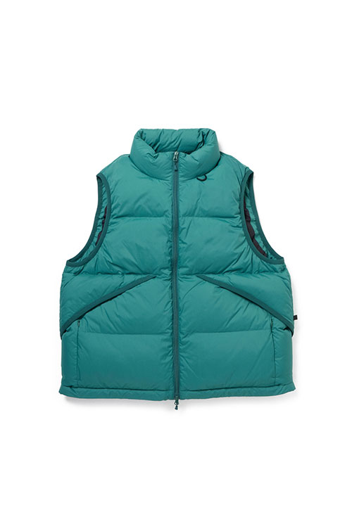 TECH ALPINE DOWN VEST - EMERALD GREEN (BW-24025W) | セレクト