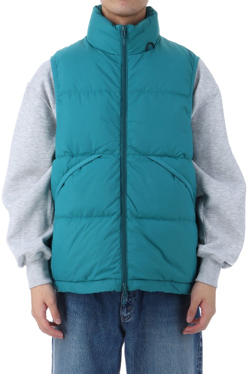 TECH ALPINE DOWN VEST - EMERALD GREEN (BW-24025W) | セレクト