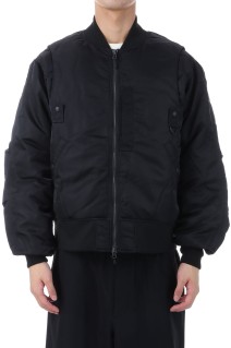 TECH 2WAY MA-1 DOWN JACKET - BLACK (BW-40025W)
