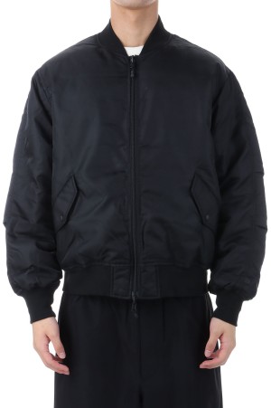 TECH REVERSIBLE MA-1 INNER DOWN JACKET - BLACK (BW-43025W)