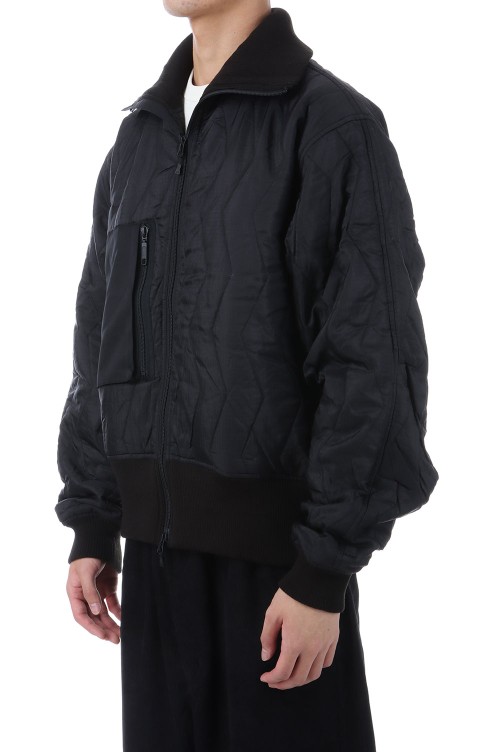 TECH ARMY QUILTING HIGH NECK JACKET - BLACK (BW-44025W) | セレクト
