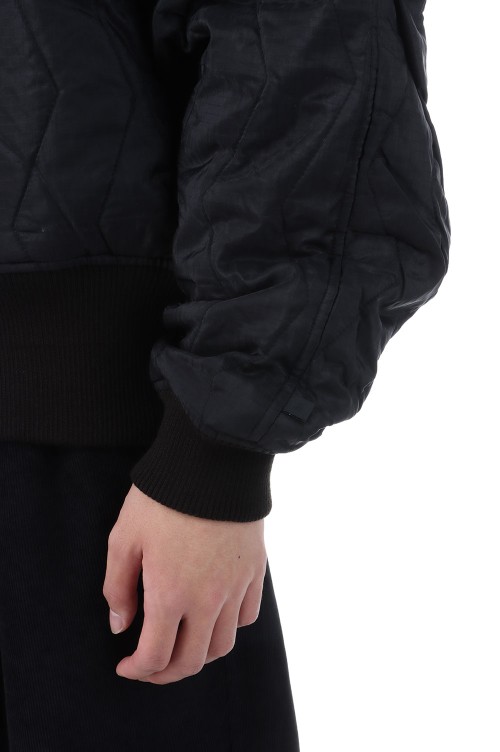 TECH ARMY QUILTING HIGH NECK JACKET - BLACK (BW-44025W) | セレクト