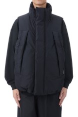 GORE-TEX WINDSTOPPER ダウンベスト 黒 GORE-TEX WINDSTOPPER FIELD DOWN VEST - BLACK (BW-18023W
