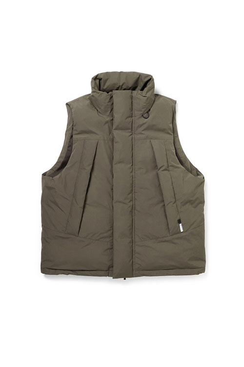 WINDSTOPPER(R) FIELD DOWN VEST - BROWN KHAKI (BW-18025W