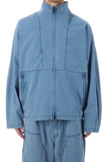 Indigo Field Jacket - Indigo Bleach (N25FA001)