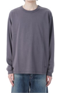 Garment Dyed Field Long Sleeve Tee - Asphalt Gray (N25FT009)