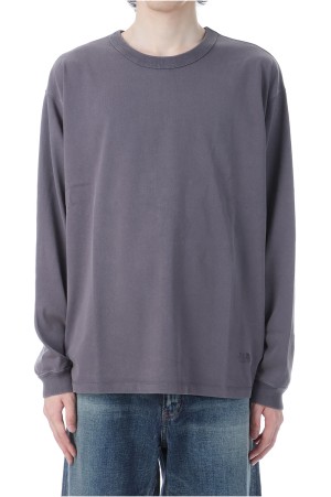 Garment Dyed Field Long Sleeve Tee - Asphalt Gray (N25FT009)