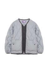 PERTEX QUANTUM PLAS Field Down Cardigan - Light Gray (N25FA036)