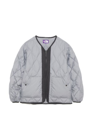 PERTEX QUANTUM PLAS Field Down Cardigan - Light Gray (N25FA036)