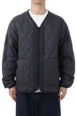 PERTEX QUANTUM PLAS Field Down Cardigan - Asphalt Gray (N25FA036)