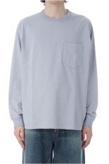 7oz Field Long Sleeve Pocket Tee - Light Gray (N25FT063)