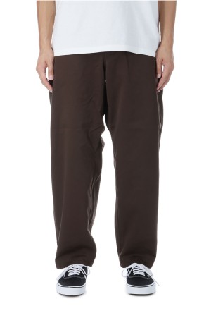 Chino Wide Tapered Field Pants - Brown (N24FC076)