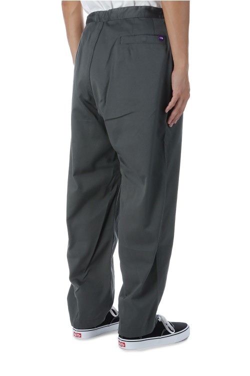 Chino Wide Tapered Field Pants - Asphalt Gray (N24FC076