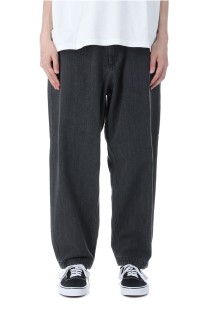 Denim Wide Tapered Field Pants - Gray (N25FC069)