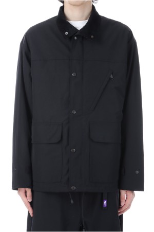 Double Peak Field Jacket - Black (N25FA082)