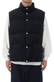 Synthetic Leather Field Sierra Vest - Black (N25FN092)