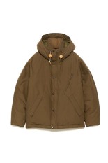 Double Peak Short Down Parka - Moss Green (N25FA105)