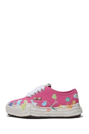 BAKER STICKER LOW-PINK (A14FW745)