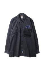 WORK SHIRTS feat.DICKIES / GRAY (252LM-SH03)