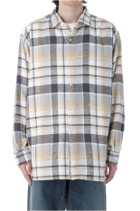Heavy Flannel Shirt - Gray (S25FG046)