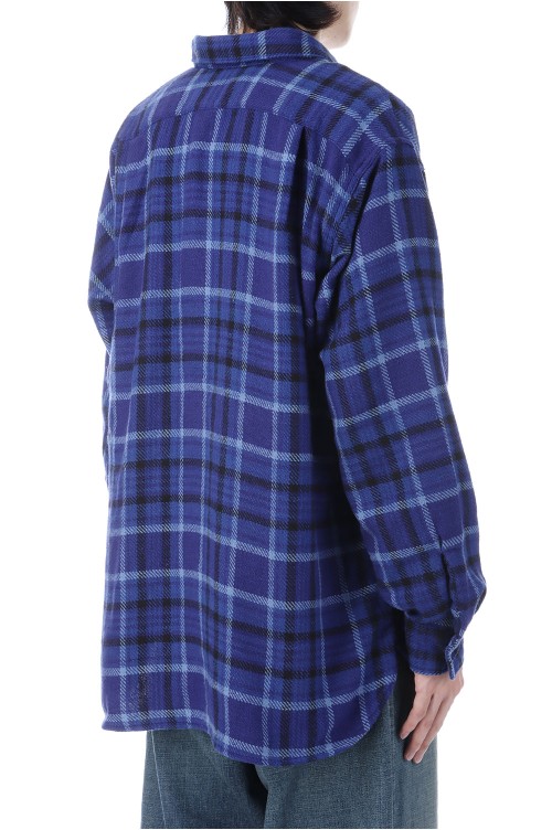 【nanamica】25AW S25FG046 Heavy Flannel Shirt ヘビーフランネルチェック長袖シャツ nanamica ONLINE STORE│