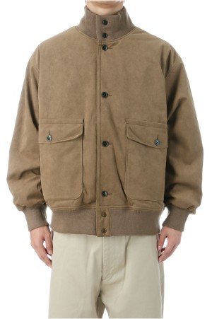 Insulation Crew Jacket - Beige (S25FA052)