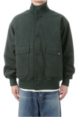 Insulation Crew Jacket - Moss Gray (S25FA052)