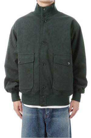 Insulation Crew Jacket - Moss Gray (S25FA052)