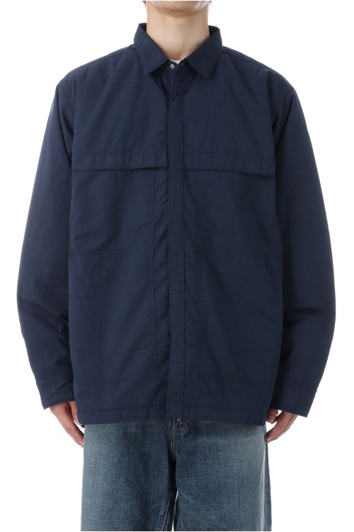 とおる様 nanamica インサレーションシャツ S25FA055 紺 Insulation Shirt Jacket - Navy (S25FA055) | セレクトショップ