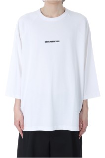 C/R Smooth Jersey T/Q Raglan Sleeve Tee / White (CTE-25S325)