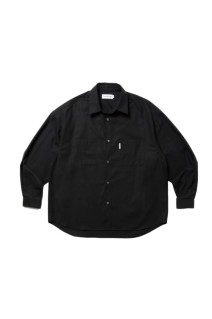 Gas Boil Oxford L/S Shirt / Black (CTE-25S403)