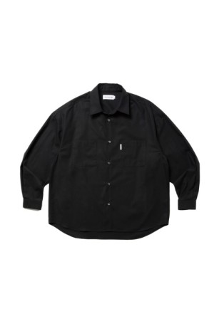 Gas Boil Oxford L/S Shirt / Black (CTE-25S403)