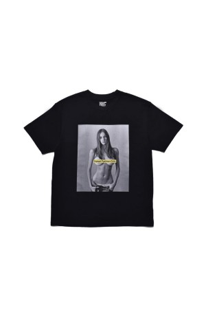 Mike Dowson x MINEDENIM T-SH / BLACK (MND-MD001)