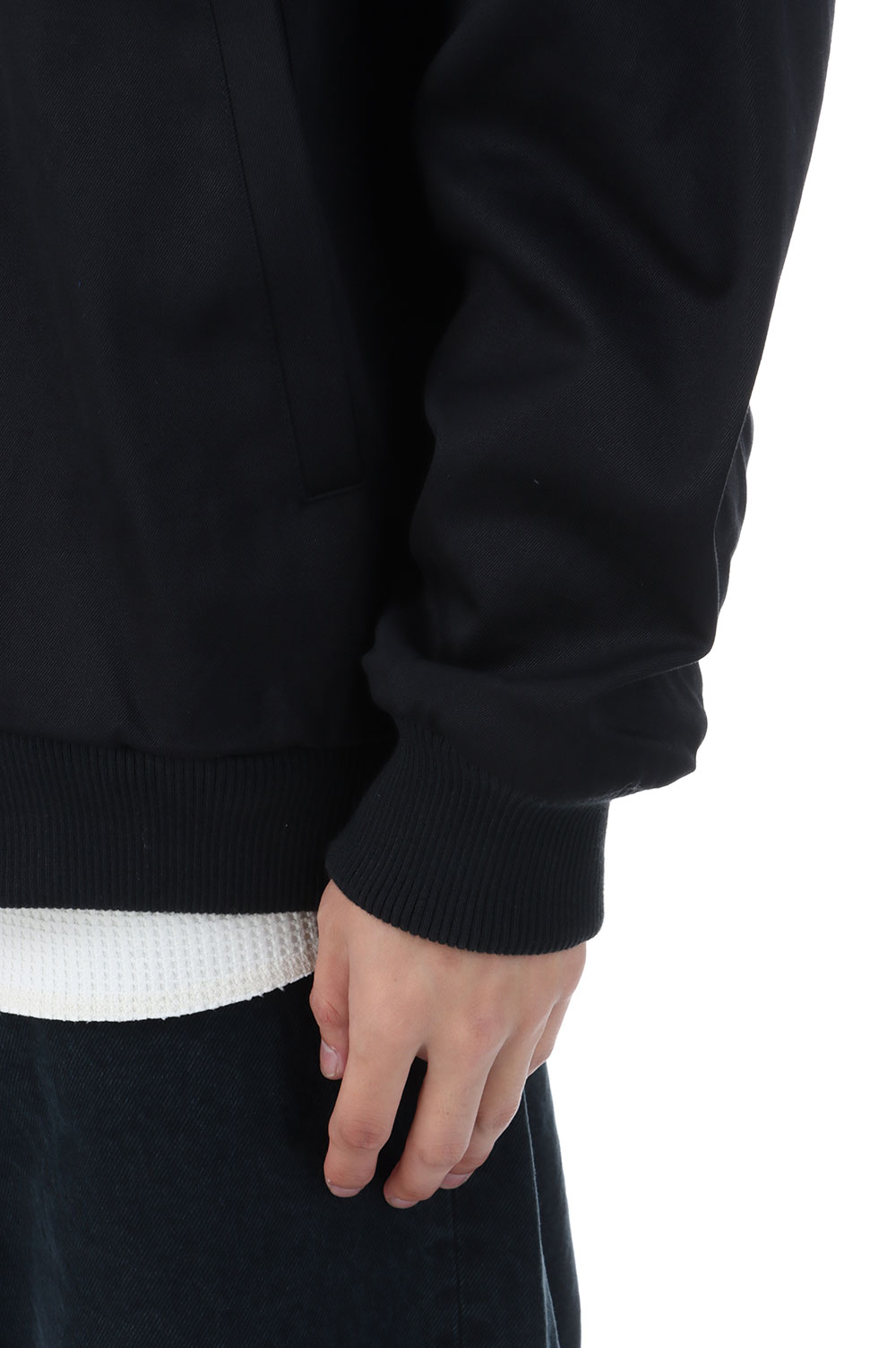 PRT COTTON JACKET - BLACK (252CPDS-JKM02) | セレクトショップ