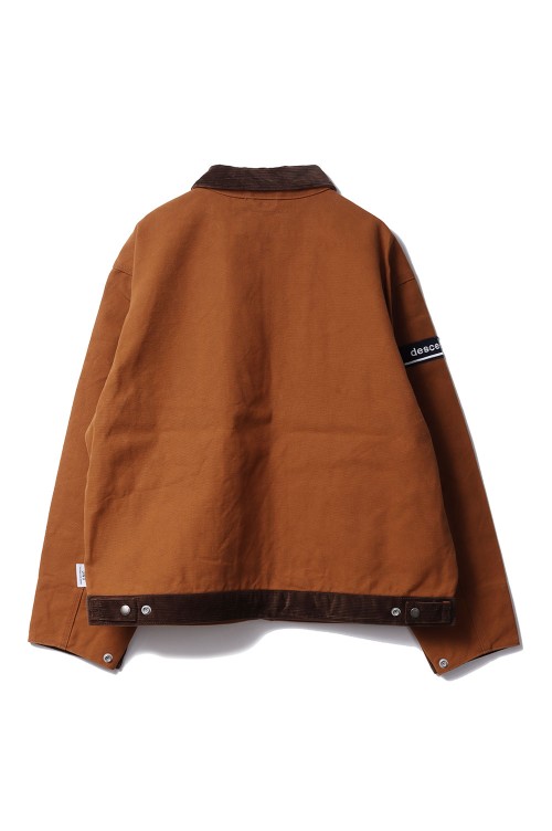EDDIECO DUCK JACKET - BROWN (252WVDS-JKM02) | セレクトショップ