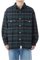 BLEEK BASEBALL LS SHIRT - GRAY (222TQDS-SHM07) | セレクトショップ