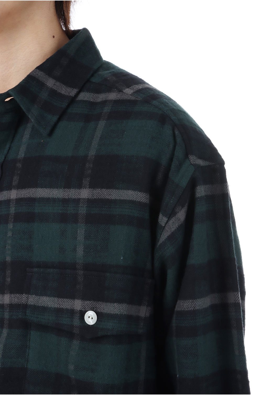 ✓descendant VANNING CHECK LS SHIRTサイズ3 【公式通販】