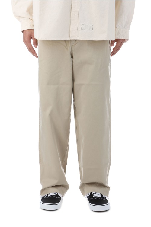 SEAFOWL TWILL TROUSERS - BEIGE (252WVDS-PTM02) | セレクトショップ