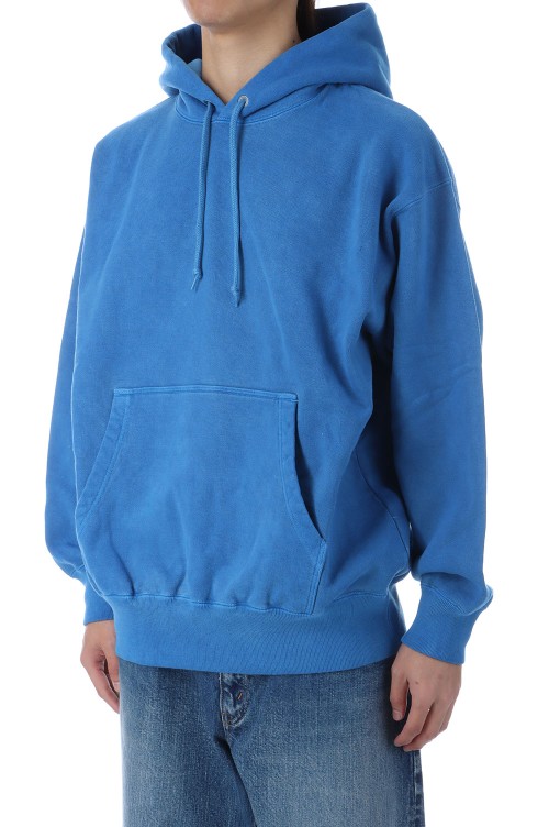 CACHALOT HOODY PIGMENT DYE - BLUE (252ATDS-CSM02) | セレクト